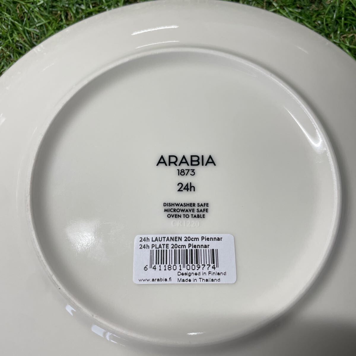 GX066 ARABIA アラビア 24h PIENNAR ピエンナル ディープレート 100977 20cm 100976 22cm プレート 皿 食事 器 2点 未使用 保管品 食器_画像7