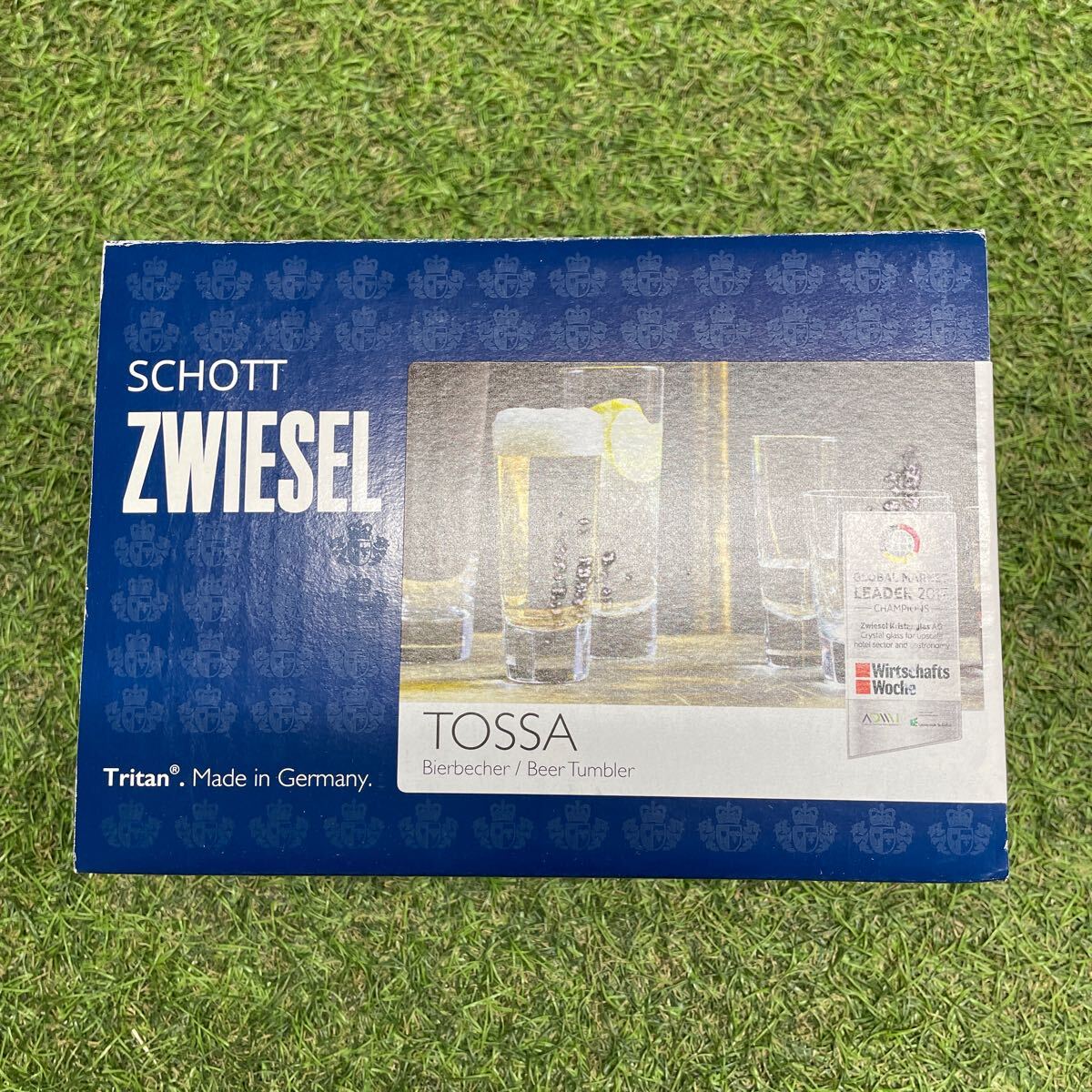 GX530 SCHOTT ZWIESEL Schott tsu vi -zeruTOSSAtosa whisky Tumbler 101343 6 piece set 8.3oz box dirt scratch unused storage goods glass 