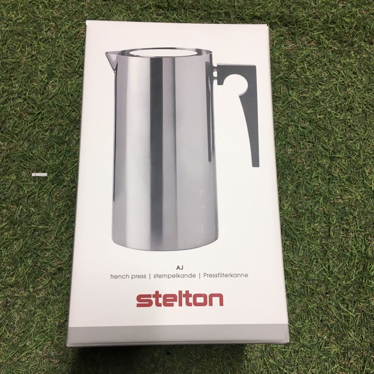 GX 713 Stelton ステルトン AJ シリンダライン 01-3 フレンチプレス 1L インテリア キッチン用品 説明書なし 未使用 保管品 ポットの画像6