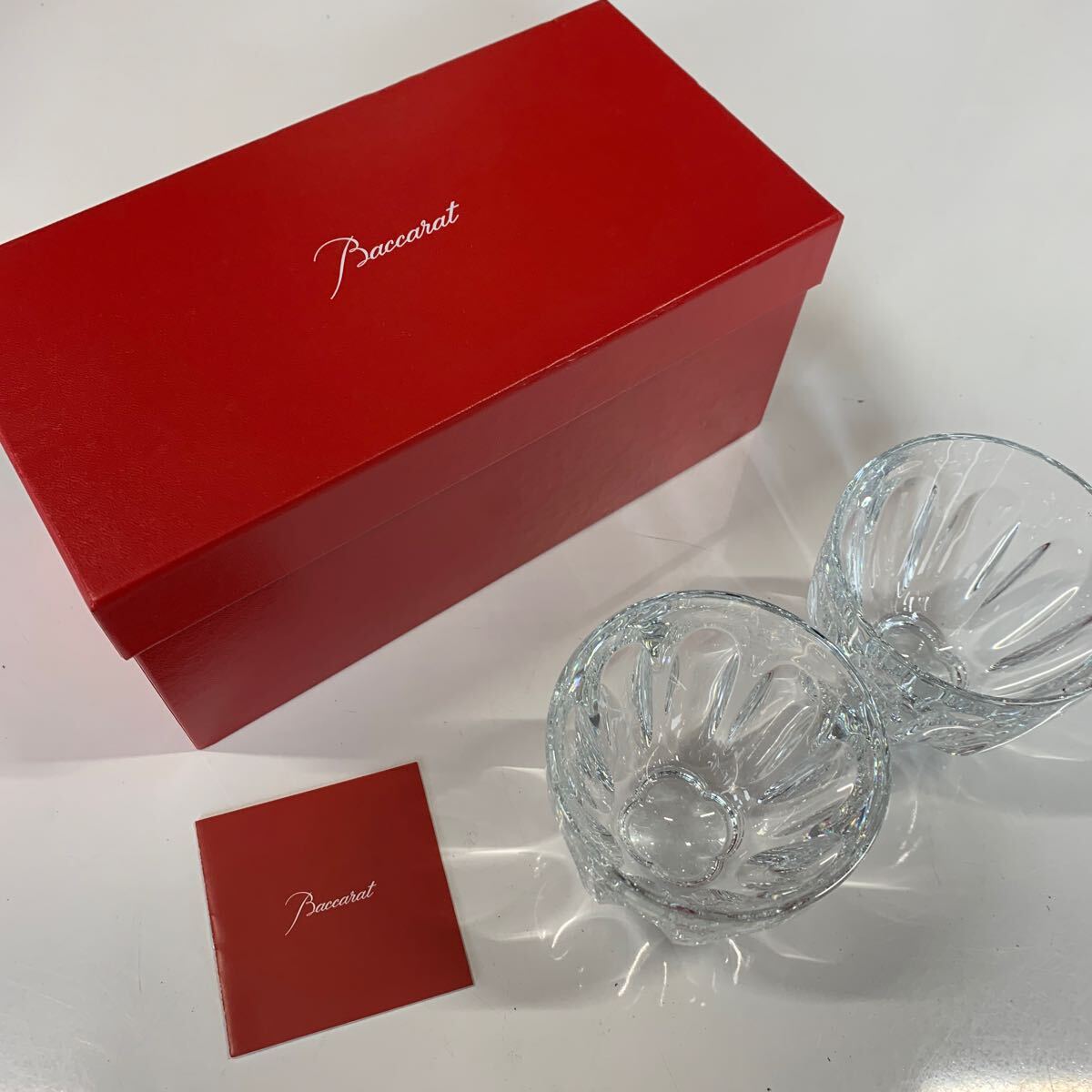 GX812 Baccarat バカラ HARCOURT アルクール ファウナクリストポリス グラス タンブラー 食器 未使用 展示品 洋食器の画像1