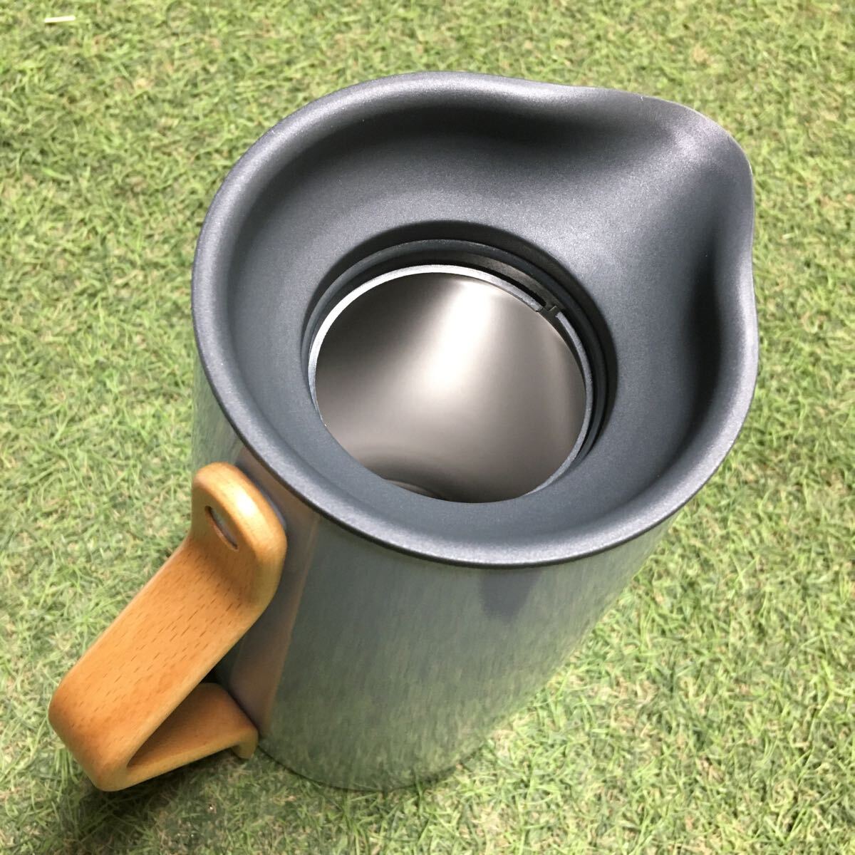 GX1177 Stelton ステルトン Emma バキュームジャグコーヒー x-200 1.2L ブルー インテリア キッチン用品 未使用 保管品 ポットの画像3