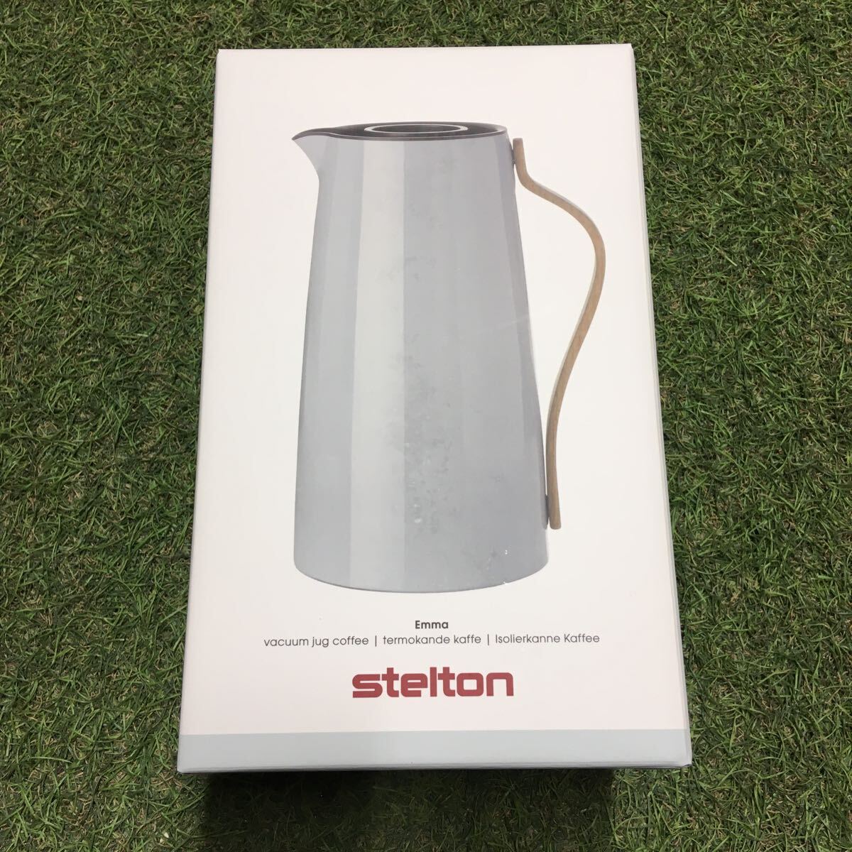 GX1187 Stelton ステルトン Emma バキュームジャグコーヒー x-200 1.2L ブルー インテリア キッチン用品 未使用 保管品 ポット_画像6