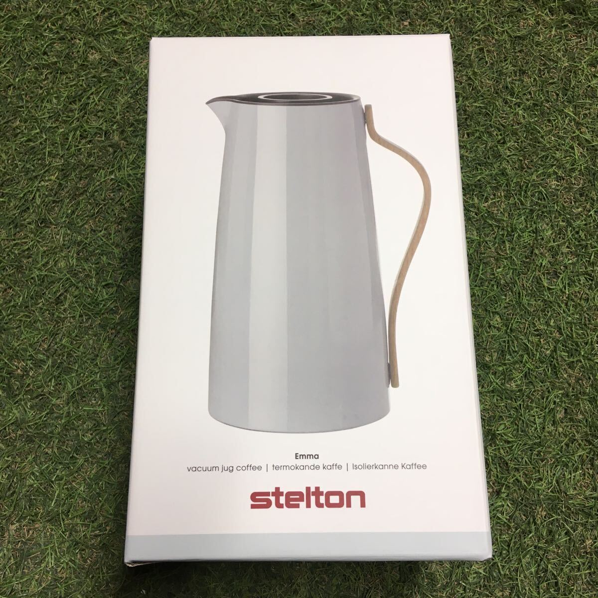 GX1199 Stelton ステルトン Emma バキュームジャグコーヒー x-200 1.2L ブルー インテリア キッチン用品 未使用 保管品 ポットの画像4