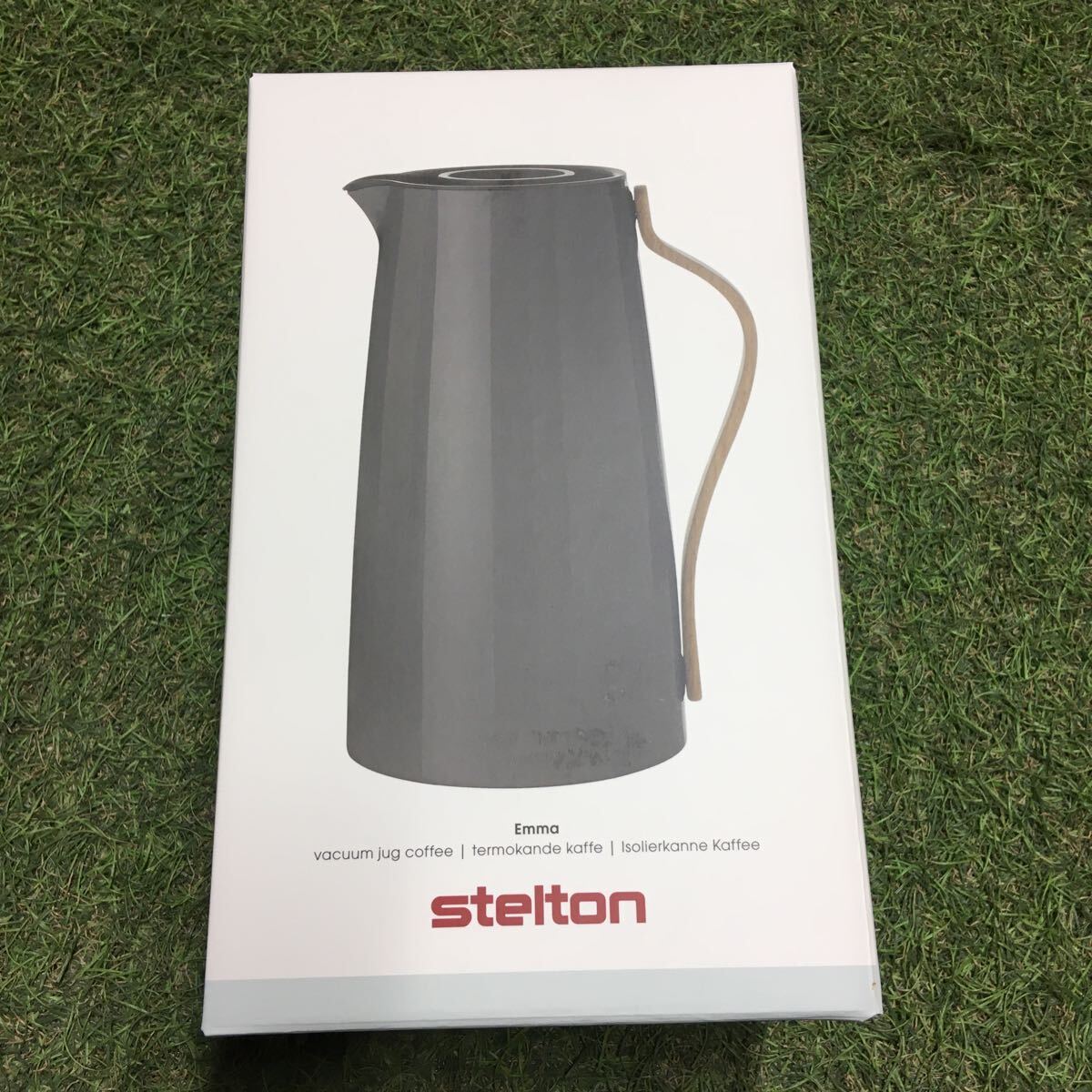 GX1408 Stelton ステルトン Emma バキュームジャグコーヒー x-200-１コーヒー 1.2L グレー インテリア キッチン用品 未使用 保管品 ポットの画像6