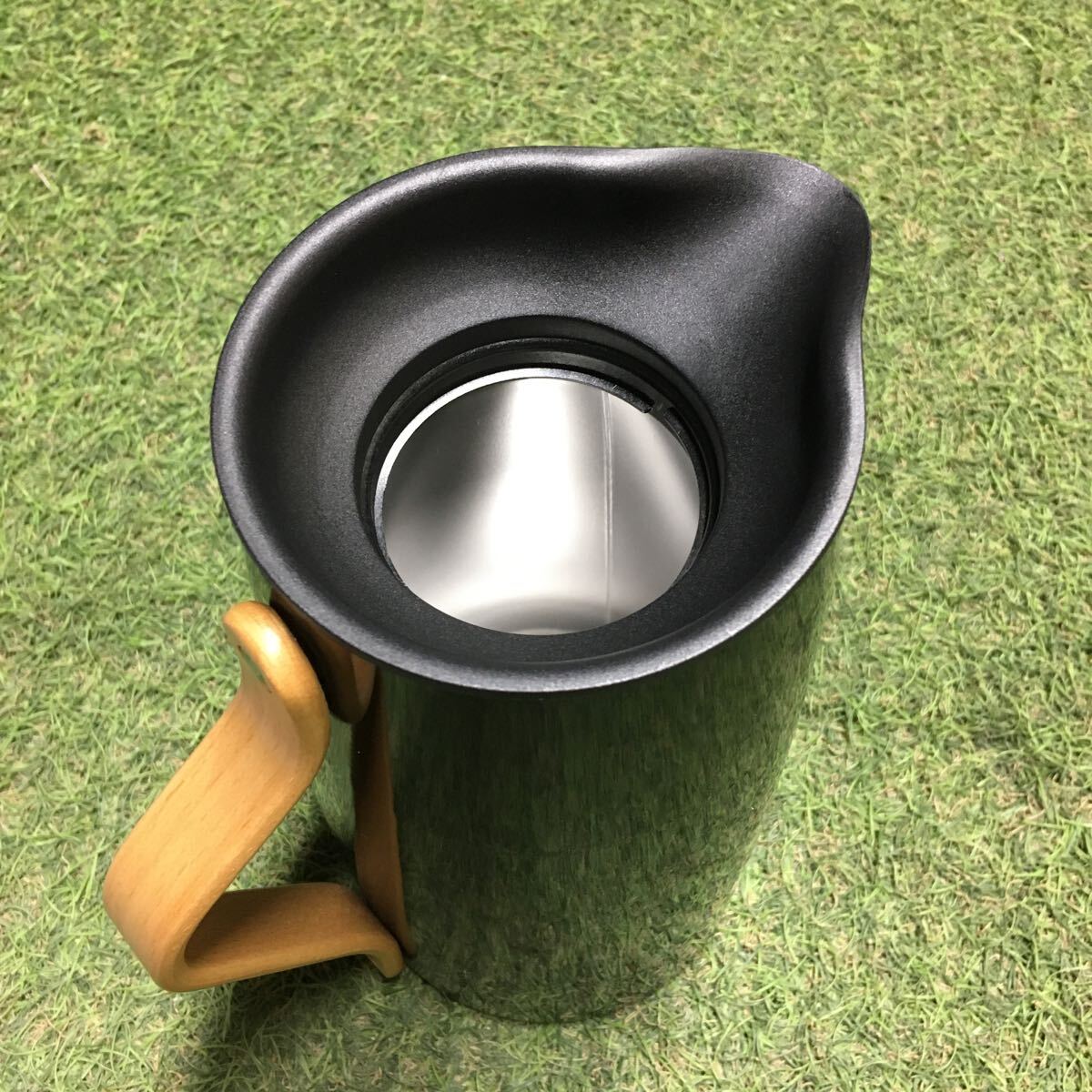 GX1412 Stelton ステルトン Emma バキュームジャグコーヒー x-200-2コーヒー 1.2L ブラック インテリア キッチン用品 未使用 保管品 ポット_画像3