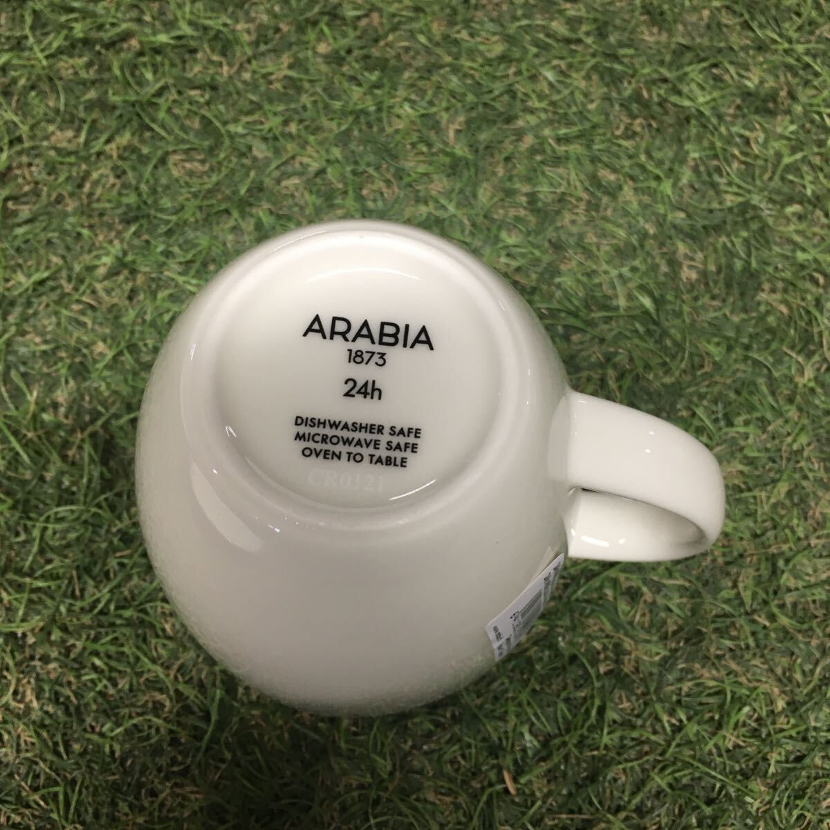 GX1482 ARABIA アラビア 24h PIENNAR ピエンナル マグカップ 100978 340ml 100977 プレート20cm 皿 器 コップ 4点 未使用 保管品 食器_画像7