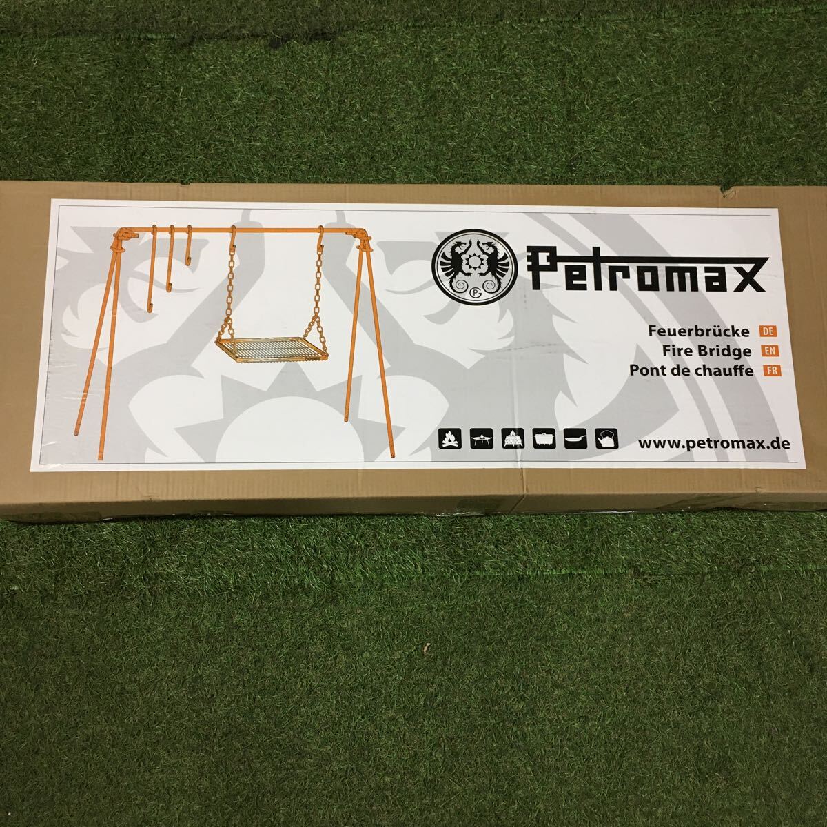 GX1610 petromax ペトロマックス ART.:frk1 ファイアーブリッジ 焚き火ハンガーキャンプ 箱汚れ有り未開封 未使用 保管品 アウトドア用品の画像1