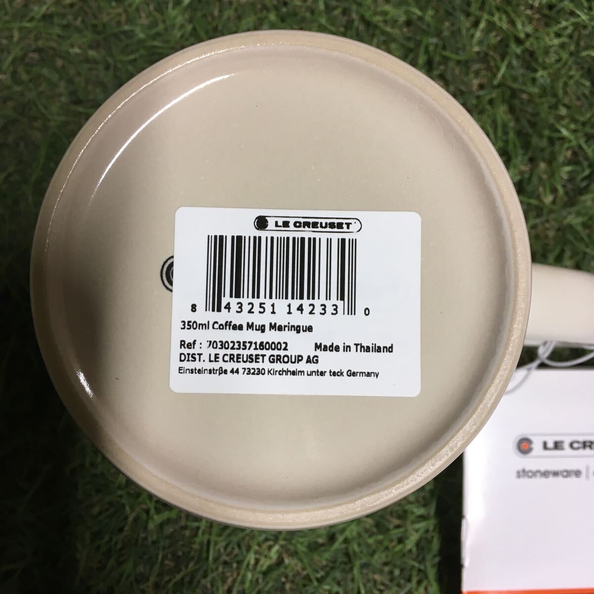 GX634 LE CREUSET ル・クルーゼ 70302-35 メレンゲ350ml コップ 食器 未使用 保管品 キッチン用品 マグカップ_画像4