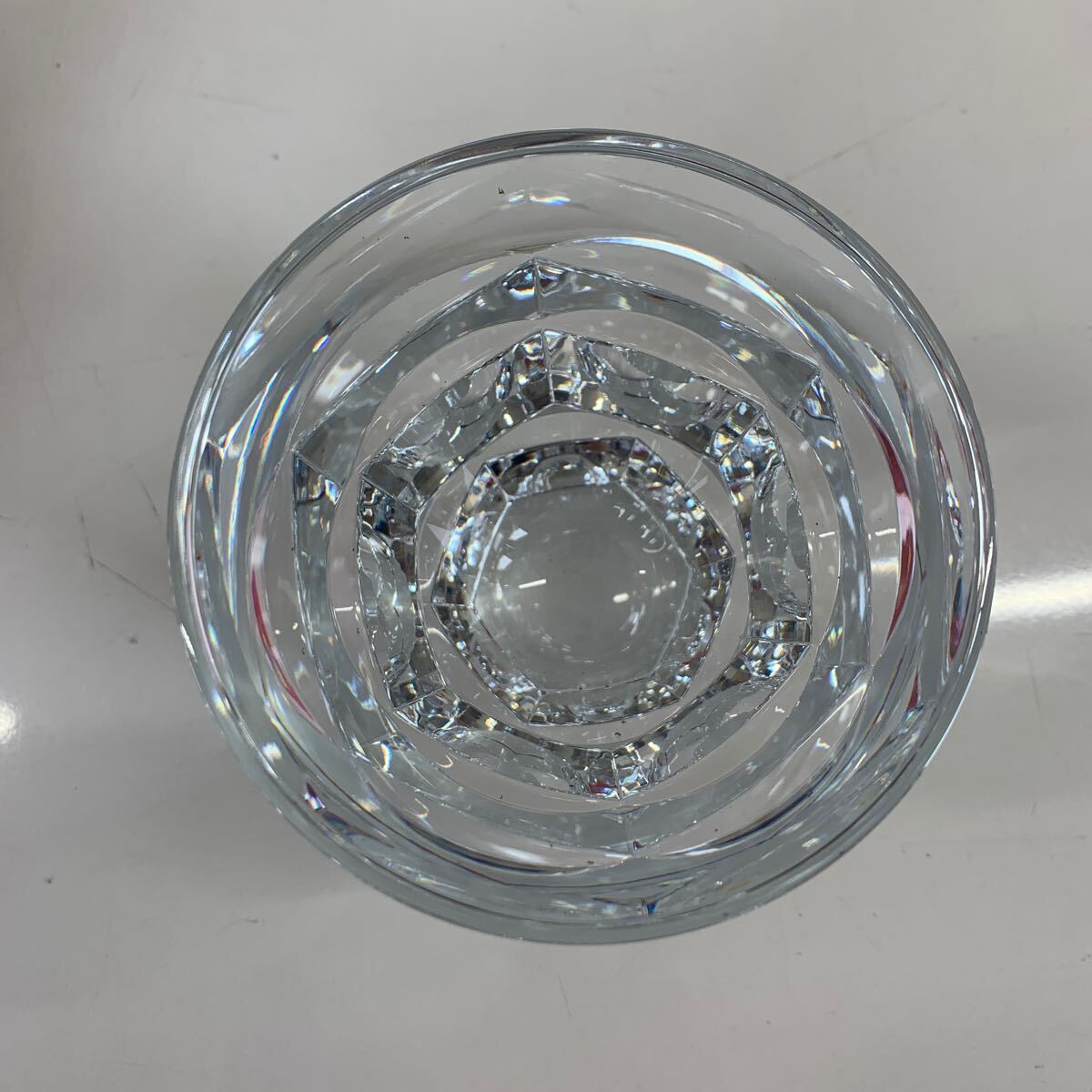 GX819 Baccarat バカラ HARCOURT ABYSSE アルクール アビス OF9.6cm 216ペア グラス ロックグラス 食器 未使用 展示品 洋食器の画像5