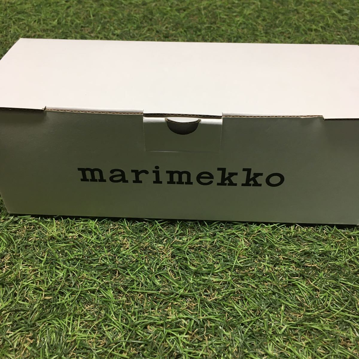 GX4225 MARIMEKKO マリメッコ UNIKKO ウニッコ 067849-001 ラテマグカップ 2個セット食器 ホワイト.レッド 未使用 保管品 コップ_画像5