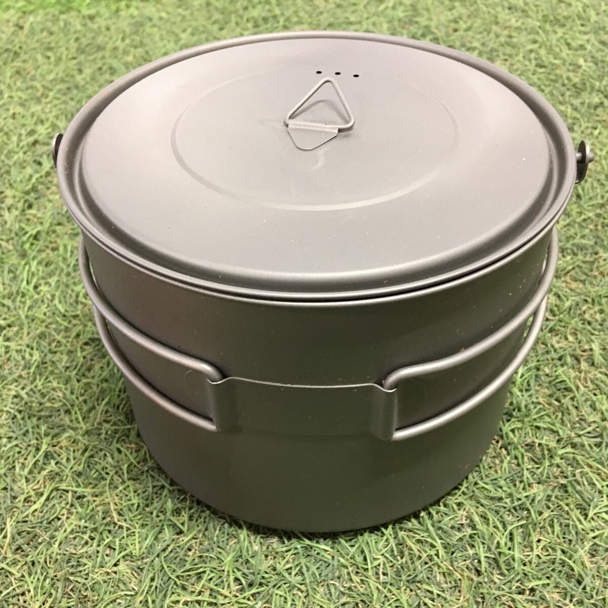 GX4282 TOAKS トークス チタン製ポット 1600ml POT-1600-BH アウトドア 調理器具 ポット キャンプ 未使用 保管品 アウトドア製品の画像2