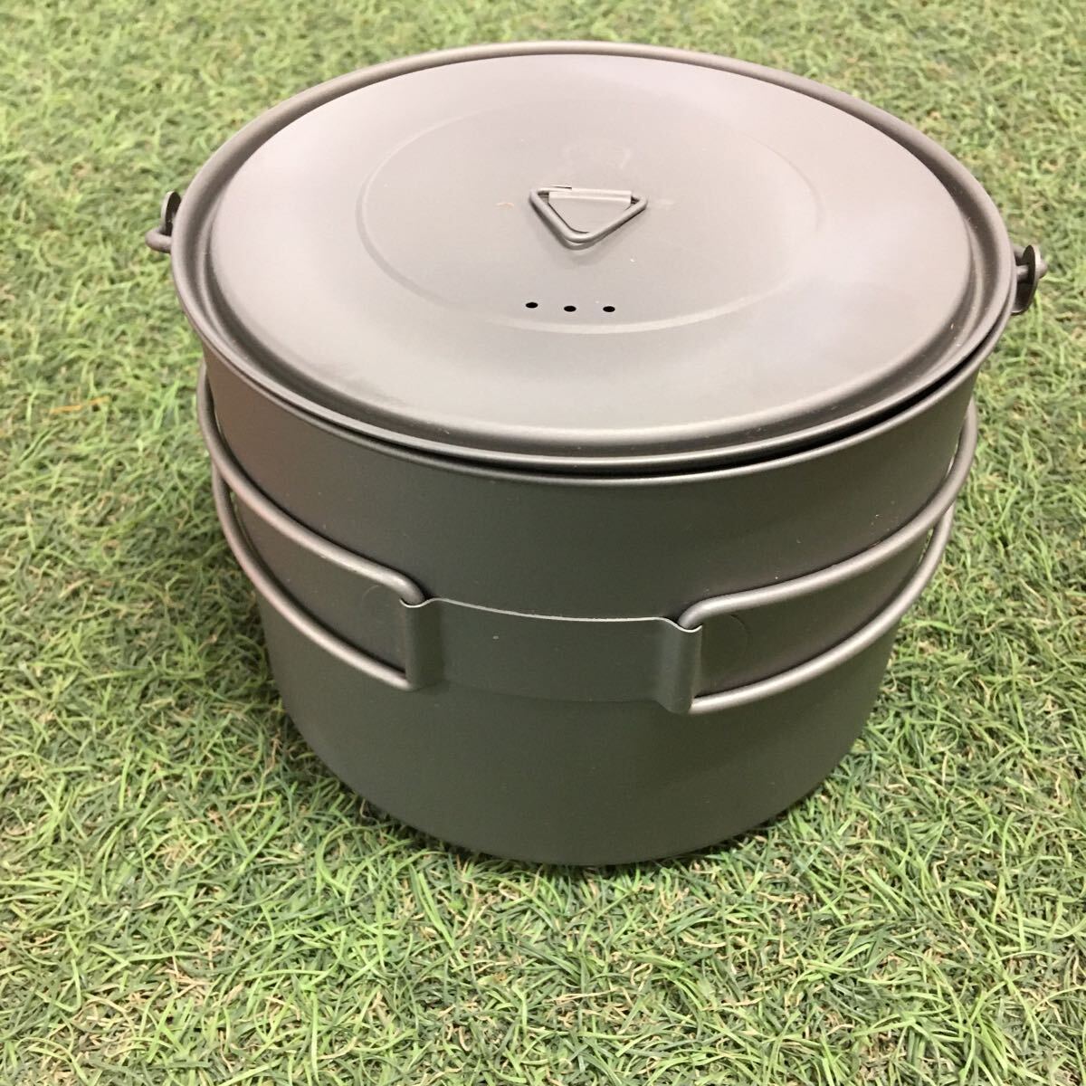 GX4285 TOAKS トークス チタン製ポット 1600ml POT-1600-BH アウトドア 調理器具 キャンプ 色あせあり 未使用 保管品 アウトドア製品の画像4