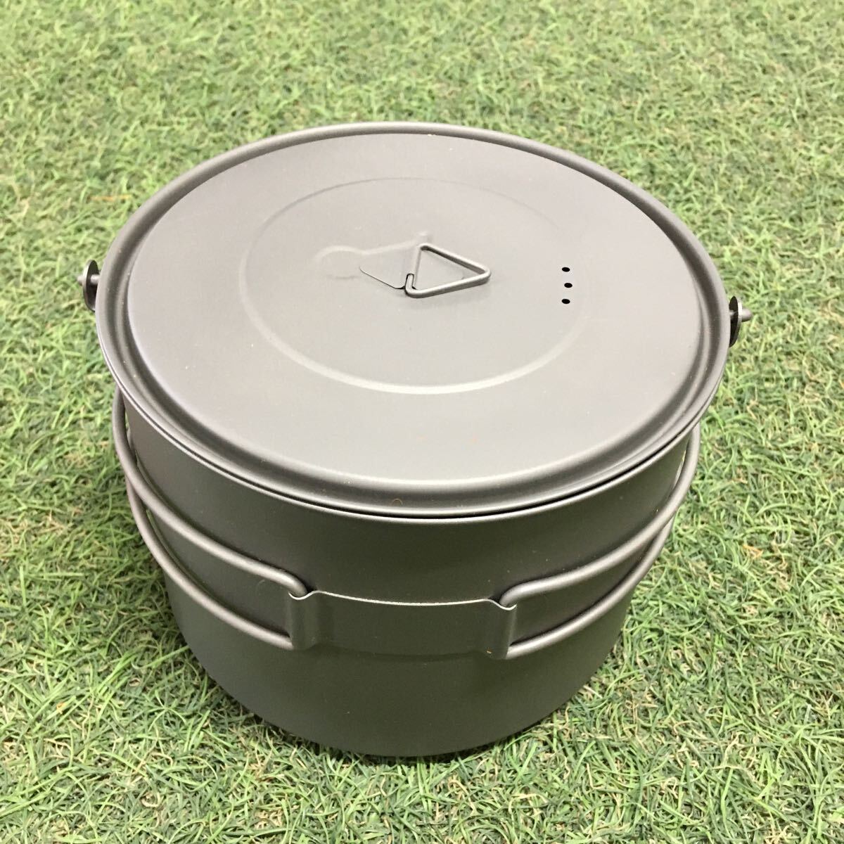 GX4289 TOAKS トークス チタン製ポット 1600ml POT-1600-BH アウトドア 調理器具 ポット キャンプ 未使用 保管品 アウトドア製品の画像2