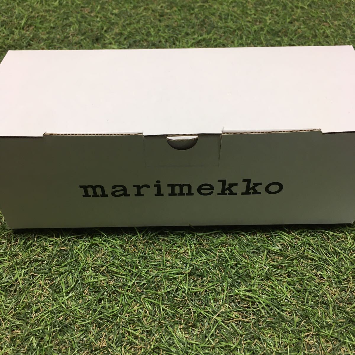 GX4406 MARIMEKKO マリメッコ UNIKKO ウニッコ 067849-001 ラテマグカップ 2個セット食器 ホワイト.レッド 未使用 保管品 コップ_画像5