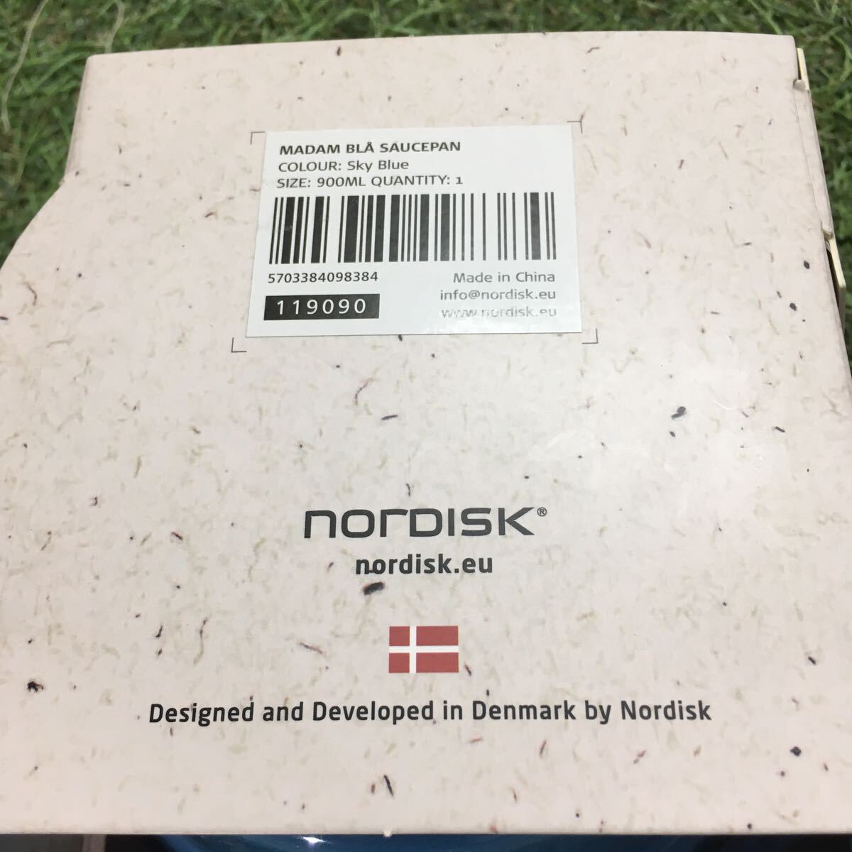 GX1780 NORDISK ノルディスク 119090 マダムブロー ソースパン 900ml スカイ キャンプ アウトドア 北欧 未使用 保管品 アウトドア用品の画像5