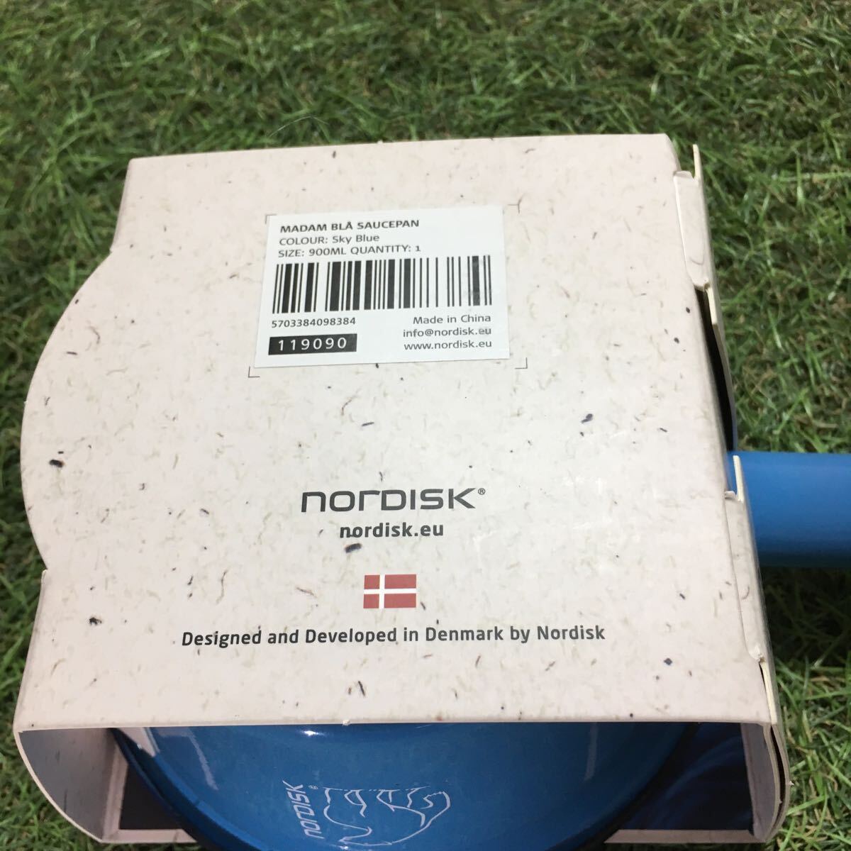 GX1791 NORDISK ノルディスク 119090 マダムブロー ソースパン 900ml スカイ キャンプ アウトドア 北欧 未使用 保管品 アウトドア用品の画像5