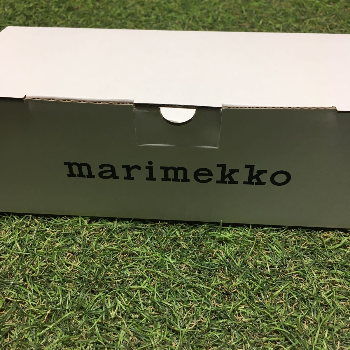 GX4432 MARIMEKKO マリメッコ UNIKKO ウニッコ 067849-001 ラテマグカップ 2個セット食器 ホワイト.レッド 未使用 保管品 コップ_画像5