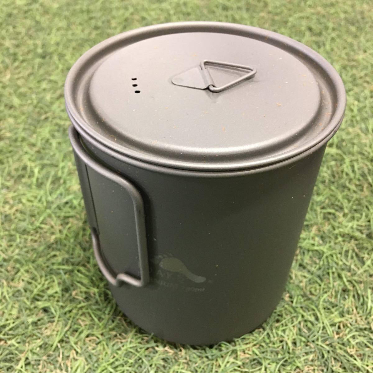 GX4605 TOAKS トークス チタン製ポット 750ml POT-750 アウトドア 調理器具 ポット キャンプ 未使用 保管品 アウトドア製品の画像2