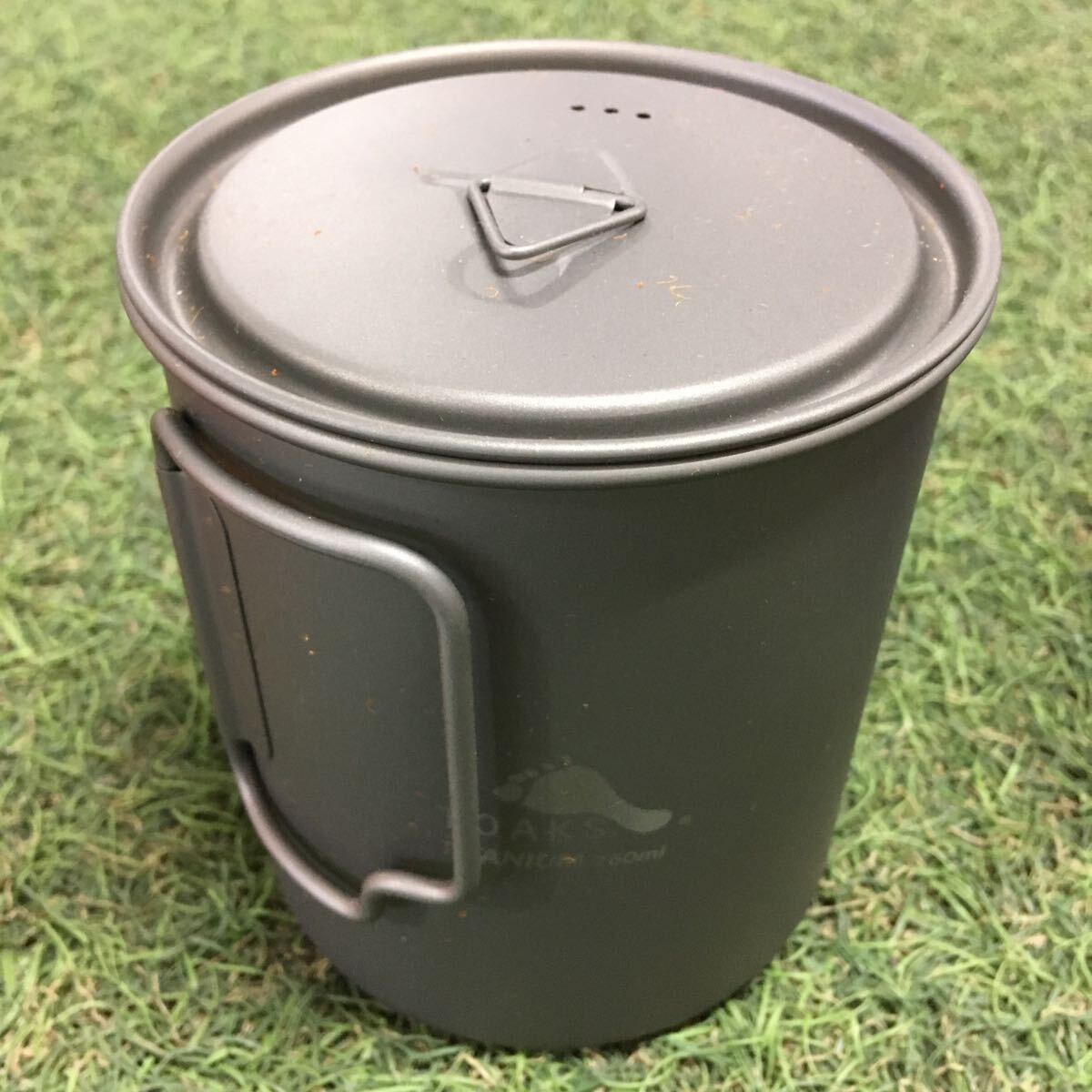 GX4606 TOAKS トークス チタン製ポット 750ml POT-750 アウトドア 調理器具 ポット キャンプ 箱汚れ有り 未使用 保管品 アウトドア製品の画像2