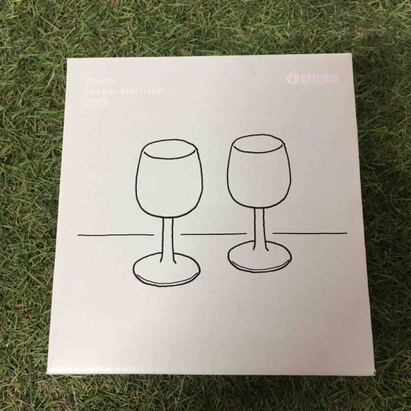 GX2285 iittala イッタラ Raami Aperitif glass Aperitiivilasi 12ml 2個セット 北欧 インテリア 食器 未使用 保管品 グラスの画像3