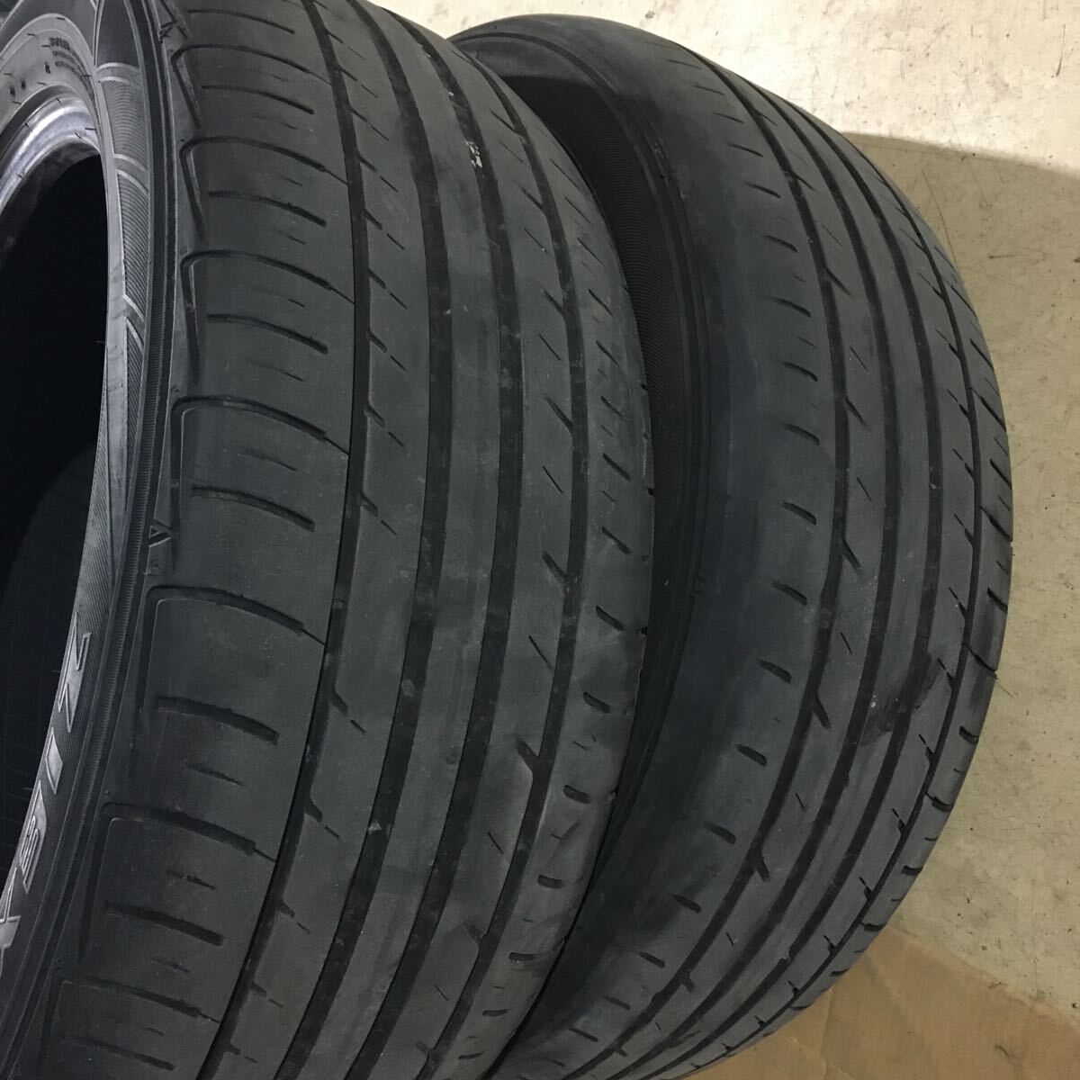 ファルケン　FALKEN 225/55R17 中古2本　20年_画像3