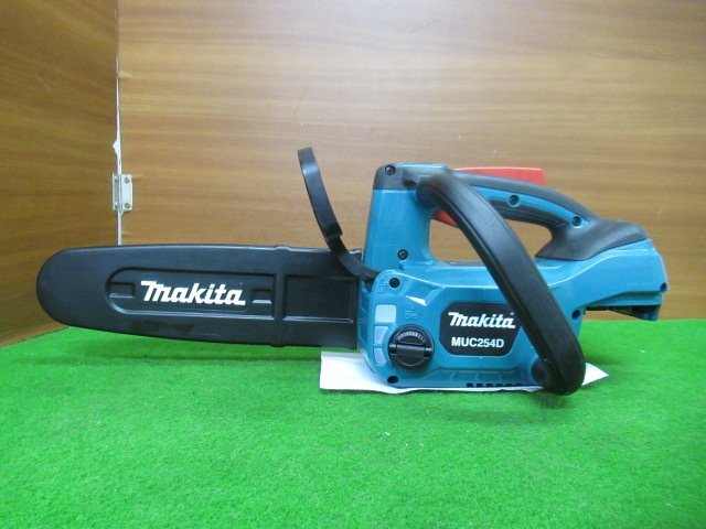 ♪ makita マキタ MUC254D 充電式チェンソー 250mm 18V ※本体のみ 動作確認済み 中古品 展示品 成田店 r3118の画像1