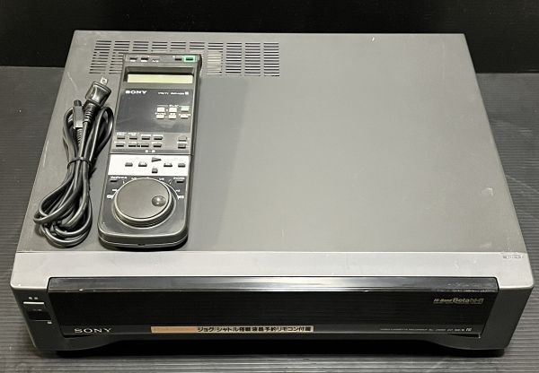 [ первоклассный прекрасный товар * оригинальный с дистанционным пультом ]SONY Sony SL-200D RMT-A200 Hi-Band Beta Video Cassette Recorder hi-fi Beta видео кассета β