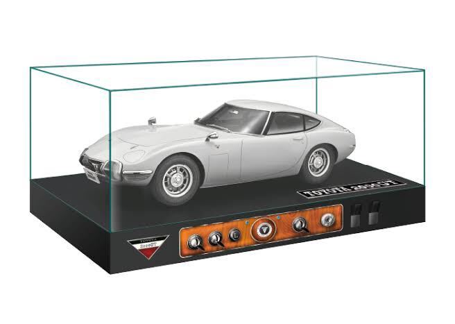 アシェット 週刊 1/8 トヨタ 2000GT 専用 オリジナル サウンド付き ディスプレイケース＆ベース 新品 デアゴスティーニ ディアゴスティーニの画像1