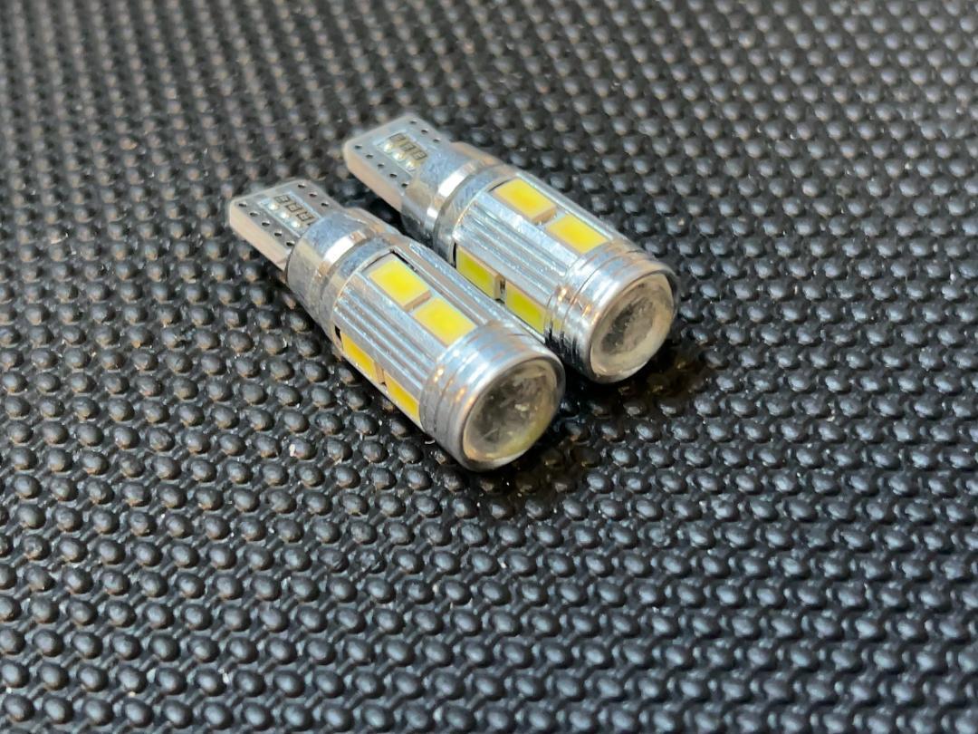 T10T16 5630smd 10連LEDプロジェクターレンズホワイト２個セット_画像7