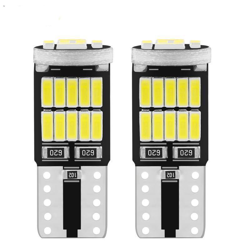 ★爆光 T10 T16 LED バルブ 26連 6000K ホワイト 12V ポジション 6個セットの画像3