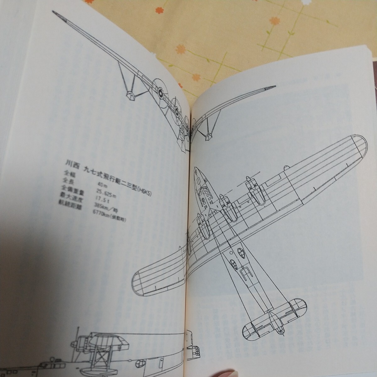 【古書】 「 巨人機物語 知られざる日本の空中要塞」　九〇式飛行艇 九二式重爆撃機 富嶽 TB機_画像7