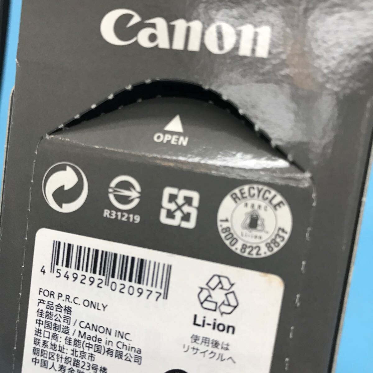 レ) [未使用] Canon キヤノン バッテリーパック カメラ用 LP-E17 管理M 送料520円の画像3