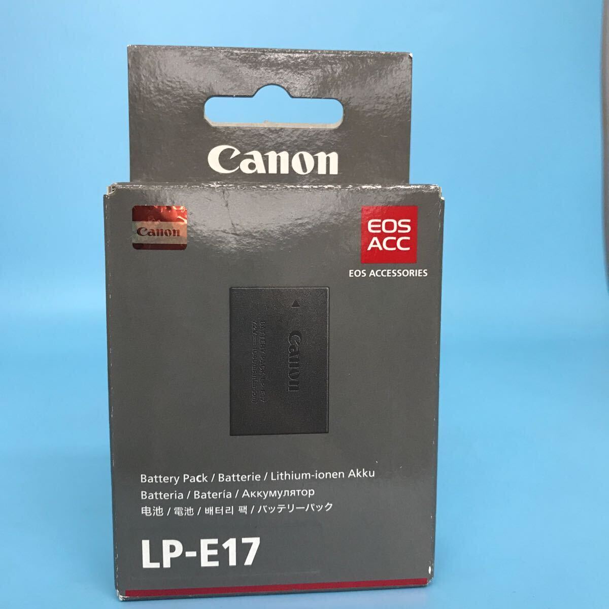 レ) [未使用] Canon キヤノン バッテリーパック カメラ用 LP-E17 管理M 送料520円の画像1