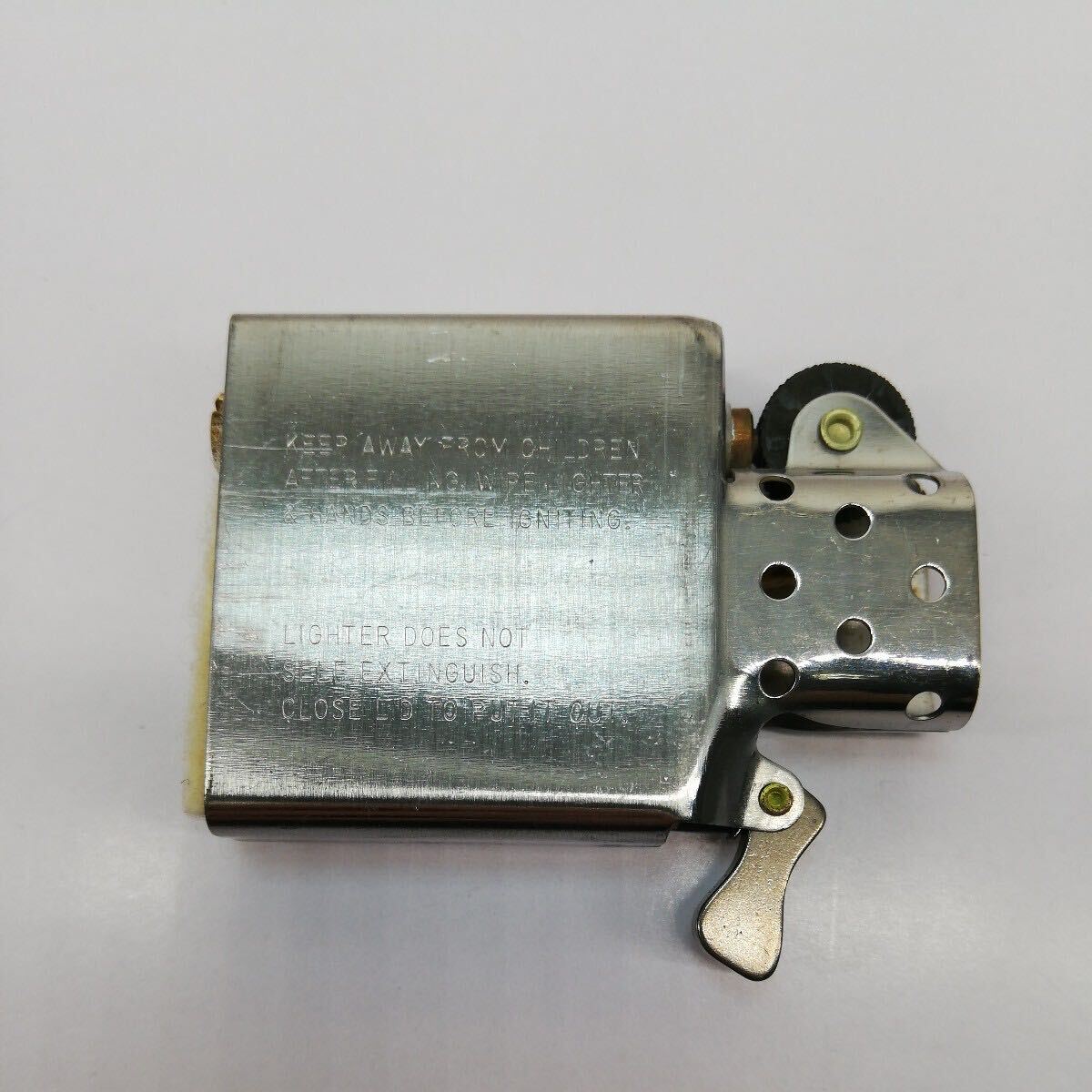 レ)[未使用] Zippo ジッポー AMERICAN CLASSIC / VINTAGE SERIES 1937 / #230 BRUSH CHROME FT / WINDY 1985年製 管理Y 送料520円の画像7