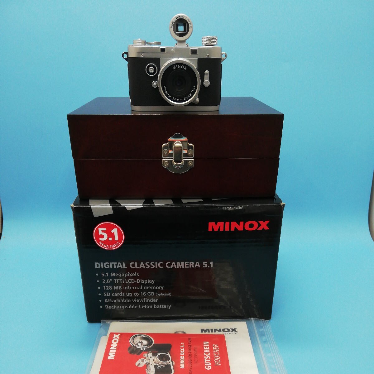 サ)MINOX デジタルクラシックカメラ DCC5.1 ミノックス デジタルカメラ コンパクト 動作品 管理Kの画像1