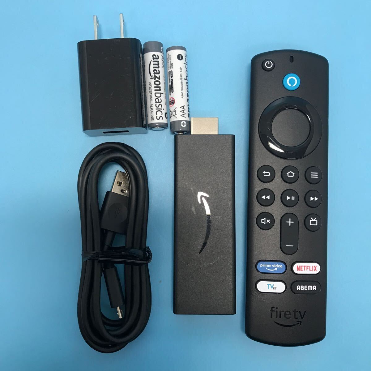 ク) Amazon アマゾン ファイヤーTVスティック 第3世代 Alexa対応 音声認識リモコン S3L46N 管理M 送料185円の画像1
