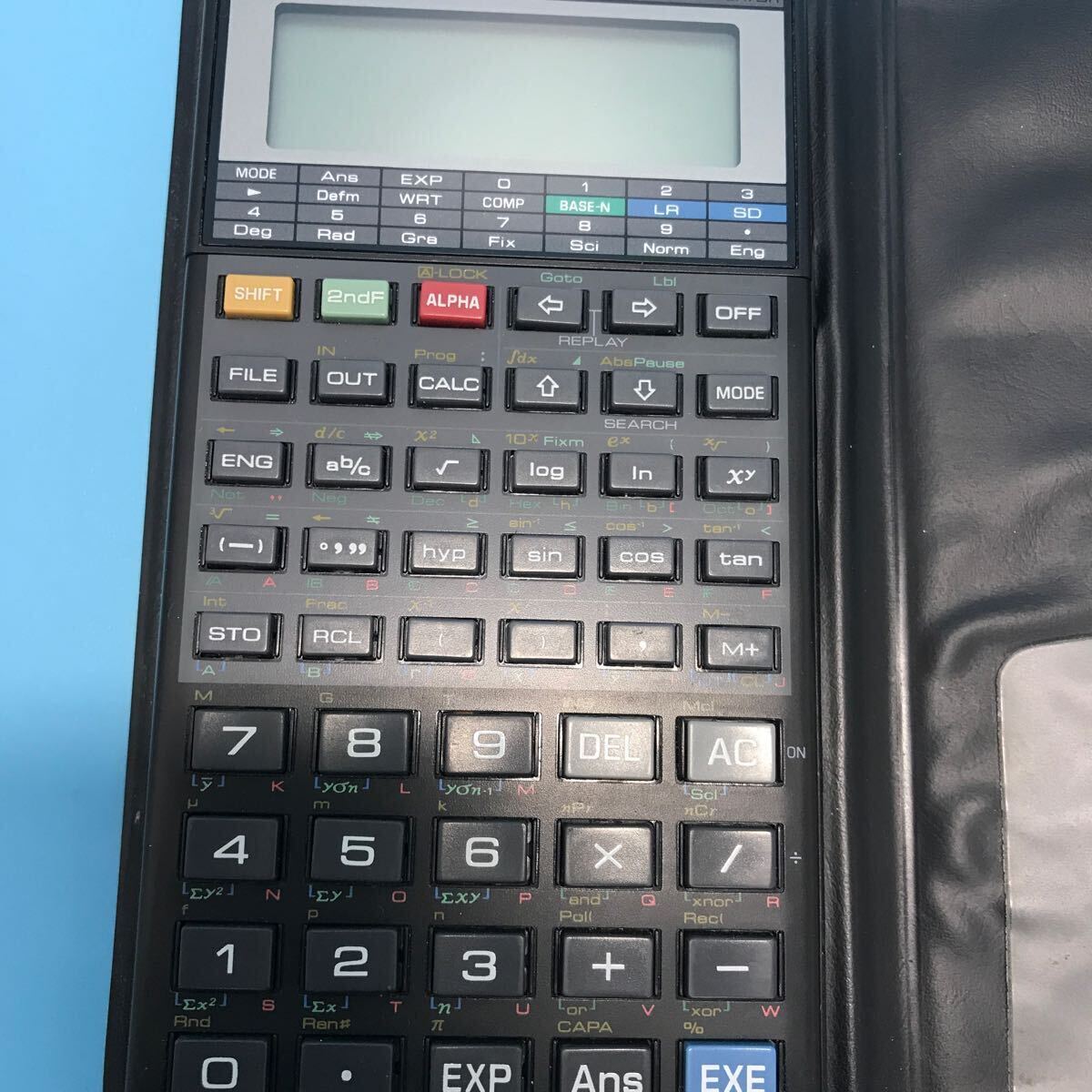 k) простой подтверждение рабочего состояния только CASIO Casio program программируемый калькулятор FX-4500PA счет машина retro управление M стоимость доставки 185 иен 