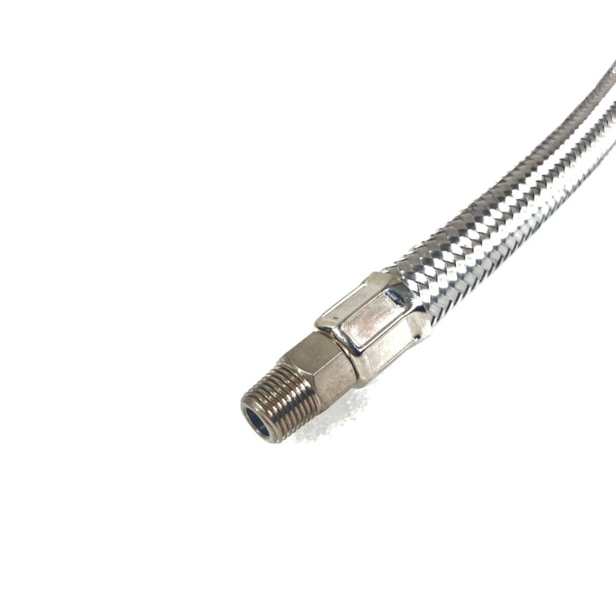 ブレードホース メッシュホース ホース シルバー 取り回し最適化 AIRMEXT エアサス ブレードホース メッシュホース ホース シルバー 取り回し最適化 AIRMEXT エアサス
