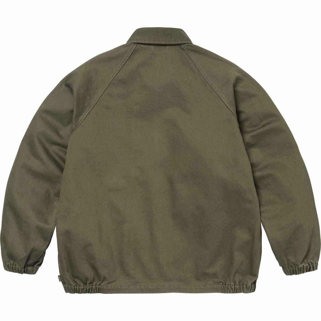 新品未開封 Supreme Arc Denim Coaches Jacket Olive 24SS オリーブ デニム コーチ ジャケット 