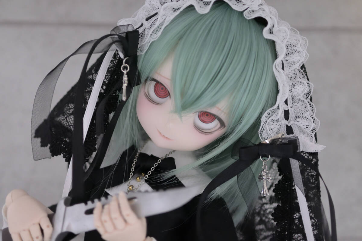 DDH-27 開口カスタムヘッド(SW肌)＋デカールレジンアイ＋ウィッグ MDD【TUSK】の画像8