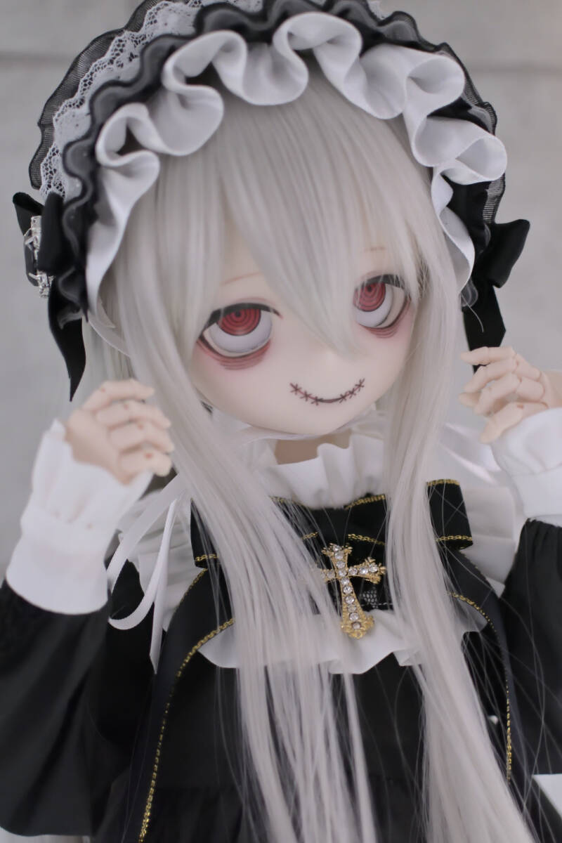 DDH-01 カスタムヘッド(SW肌)＋デカールレジンアイ MDD【TUSK】の画像5