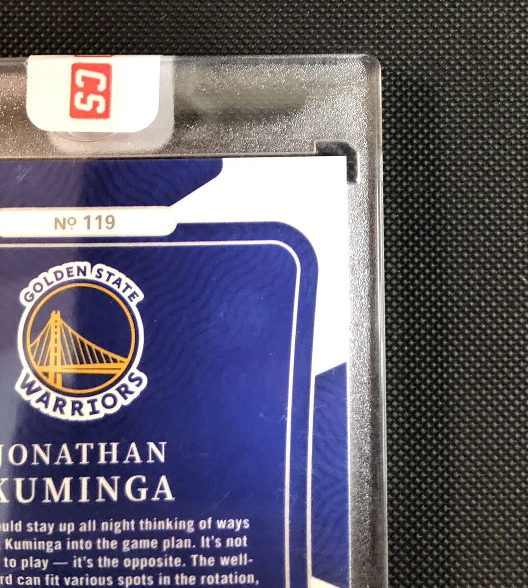 2021-22 National Treasures #119 Jonathan Kuminga RPA RC ルーキーパッチオート/75の画像8