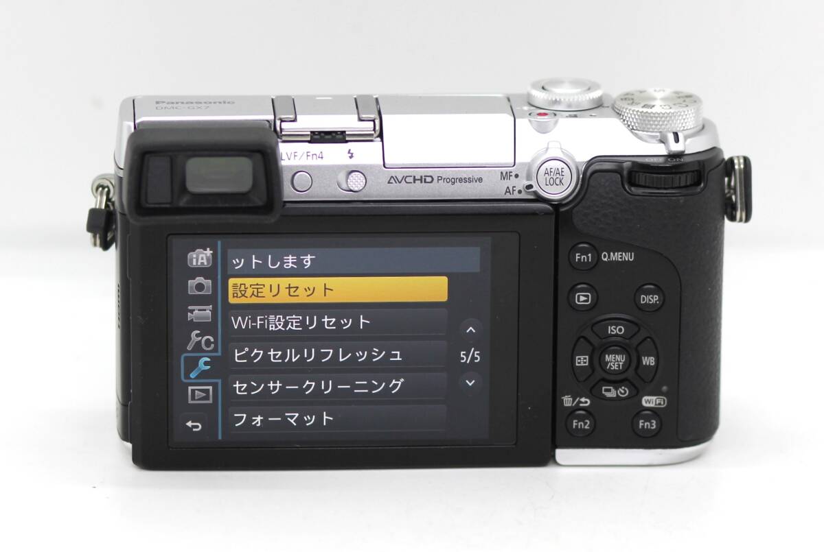 ★極上品★ PANASONIC パナソニック LUMIX DMC-GX7 バッテリー付属 #P067の画像5