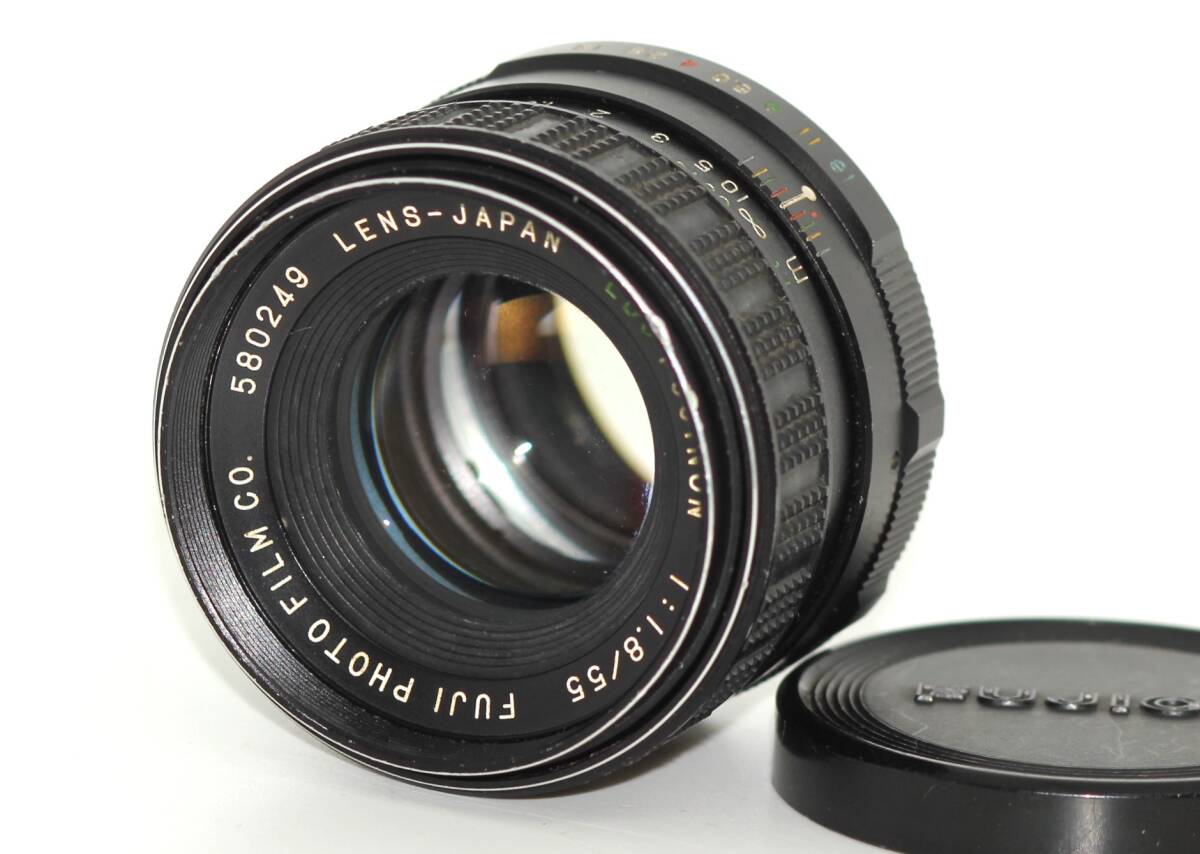 ★美品★ FUJIFILM フジフィルム EBC FUJINON 55mm F1.8 M42スクリューマウント #F057