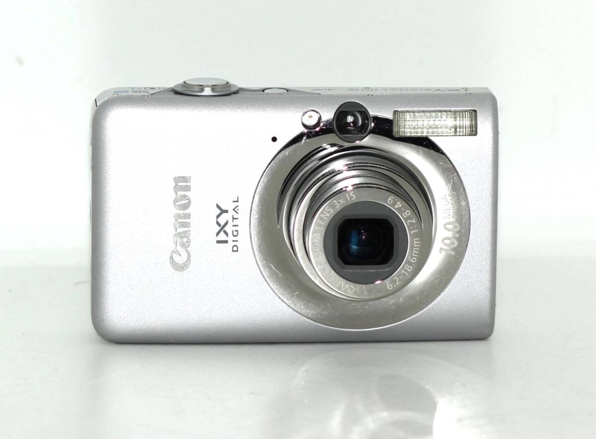 ★美品★ CANON キヤノン IXY DIGITAL 110 IS コンパクトデジタルカメラ バッテリー付属多数 #C479の画像2