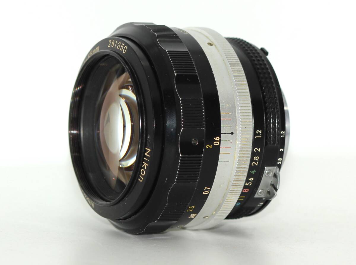 ★良品★ NIKON ニコン NIKKOR-S・C Auto 55mm F1.2 前後キャップ付属 #N369_画像3