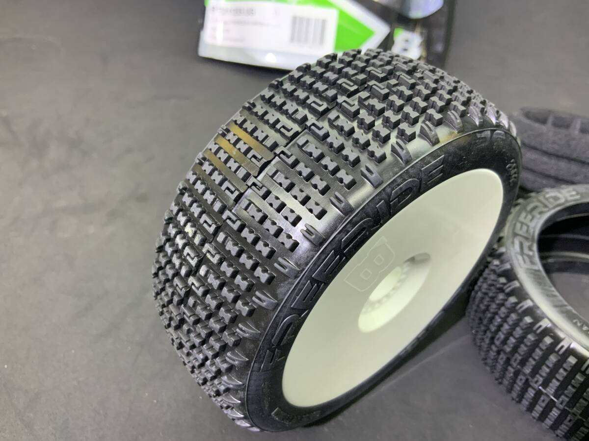 Beta company 1:8 buggy for tire Freeride(SS) white wheel set for 1 vehicle postage included prompt decision 
