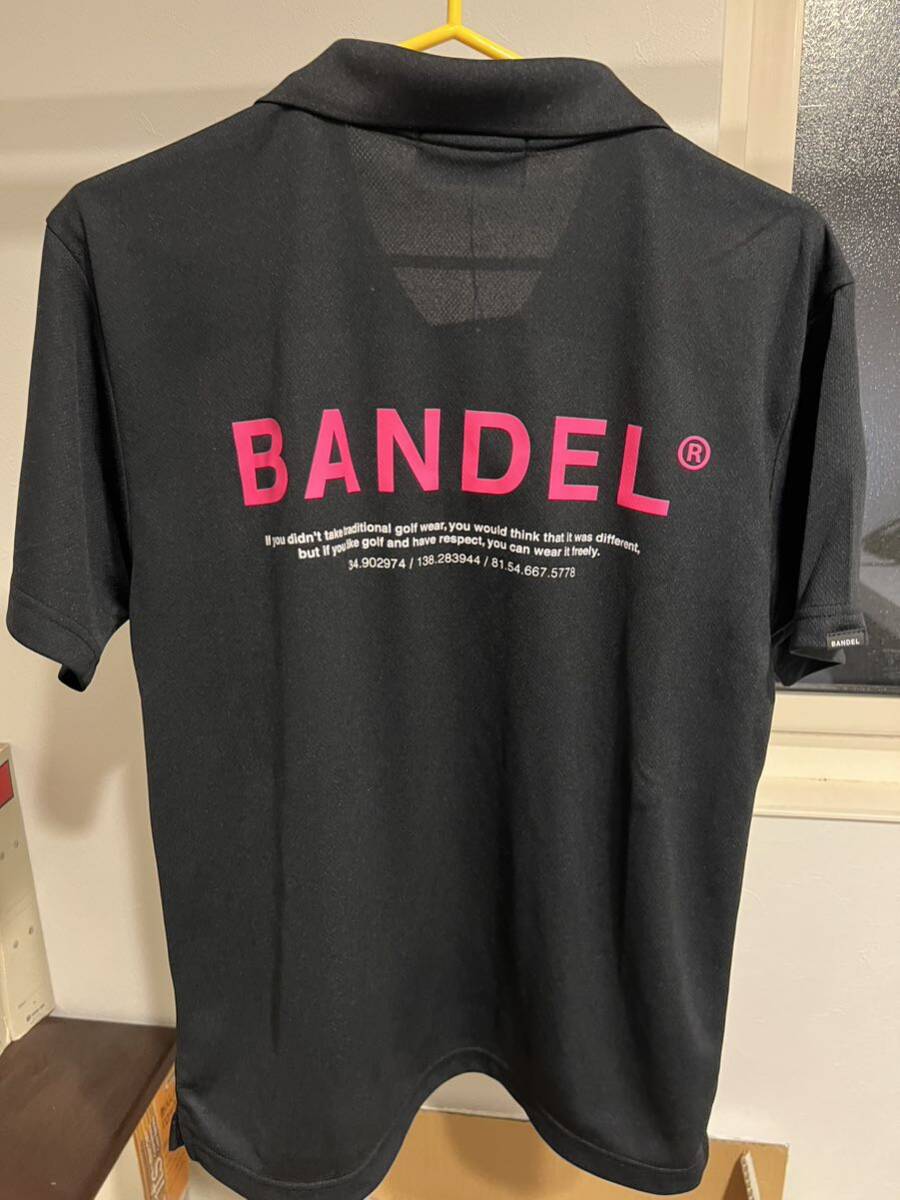 バンデル BANDEL ポロシャツ 黒 ブラックSの画像2