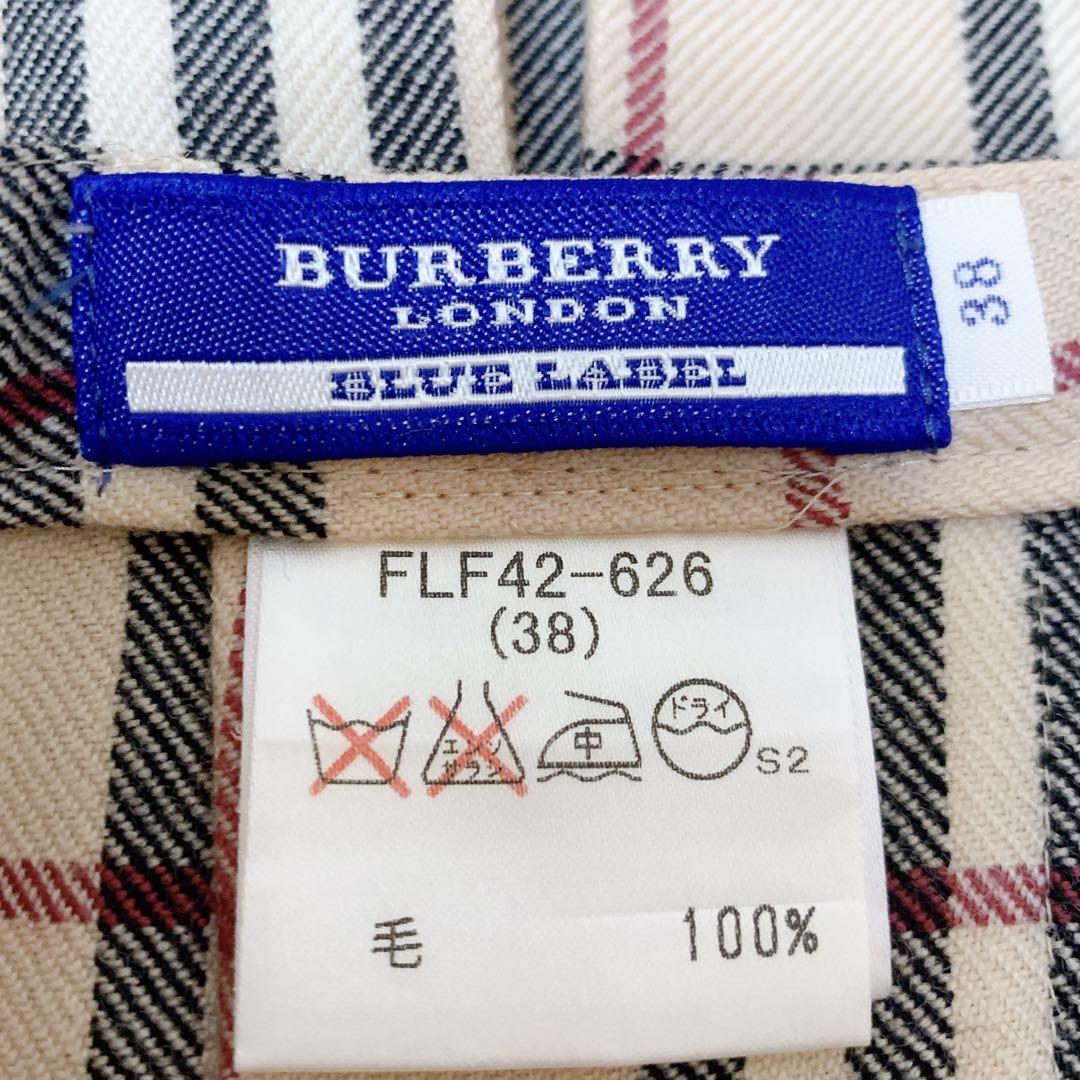 美品★BURBERRY BLUE LABEL y2k ミニスカート 安室ちゃん　バーバリーブルーレーベル　ノバチェック