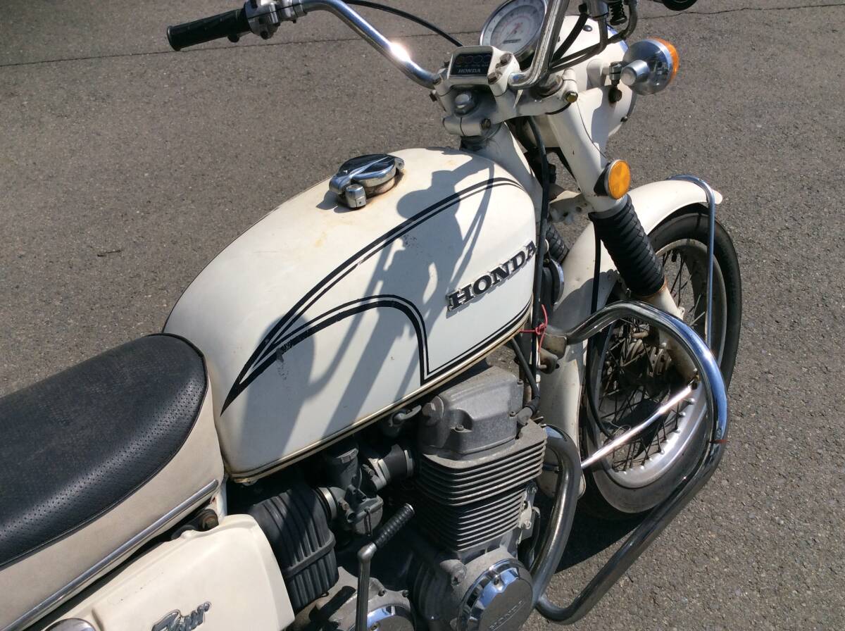 本物白バイ ホンダCB750K2 レストアベース 警察二輪改の画像7